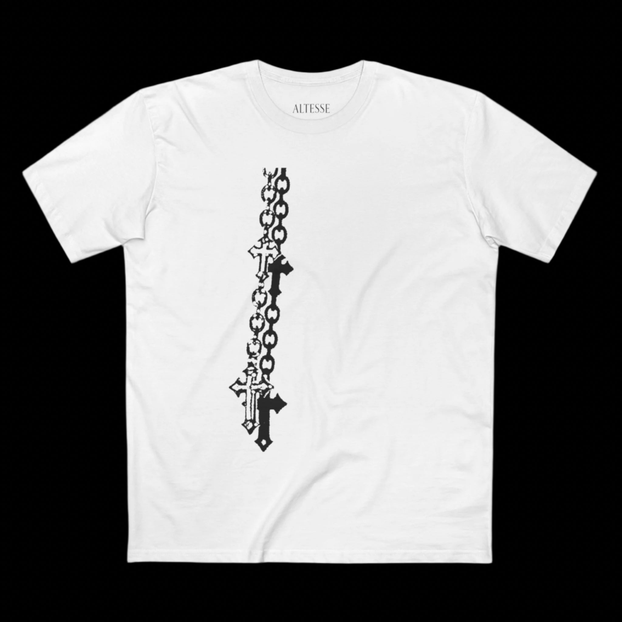 Cross White Tee