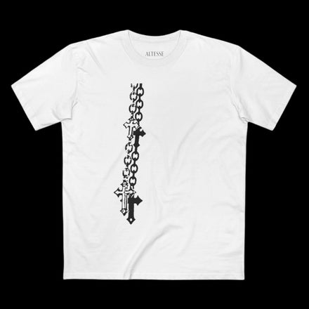 Cross White Tee